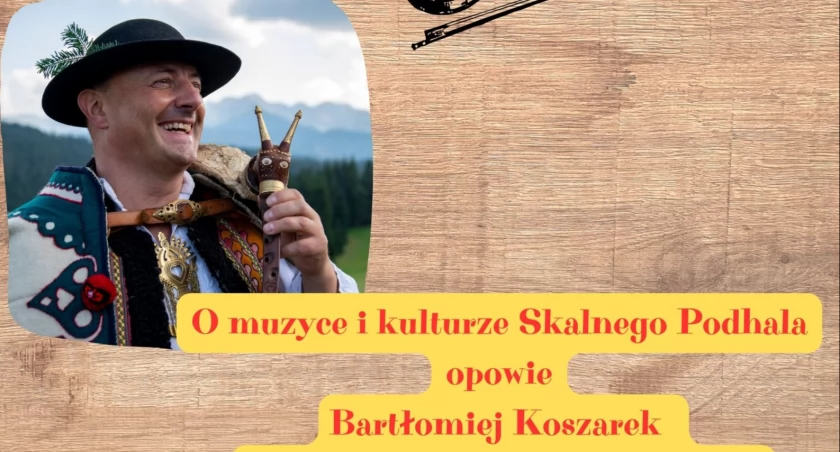 Prelekcja o muzyce Skalnego Podhala – Bartłomiej Koszarek