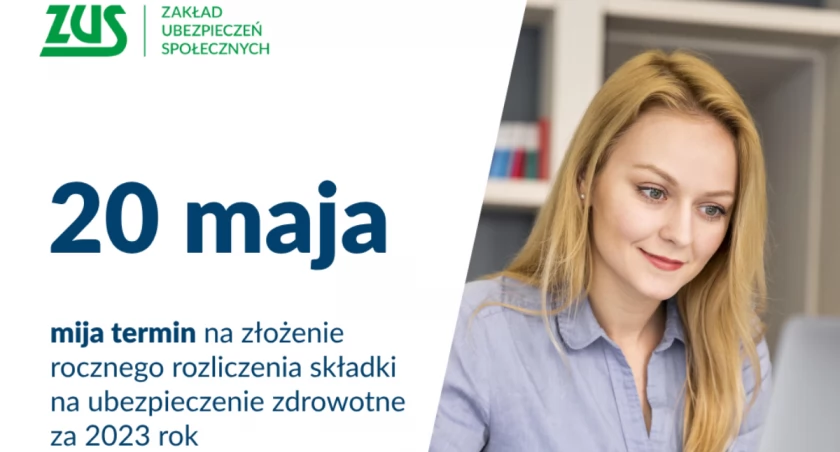 Zbliża się czas na roczne rozliczenie składki zdrowotnej