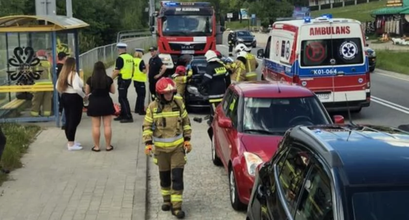 Zderzyli się na zakopiance