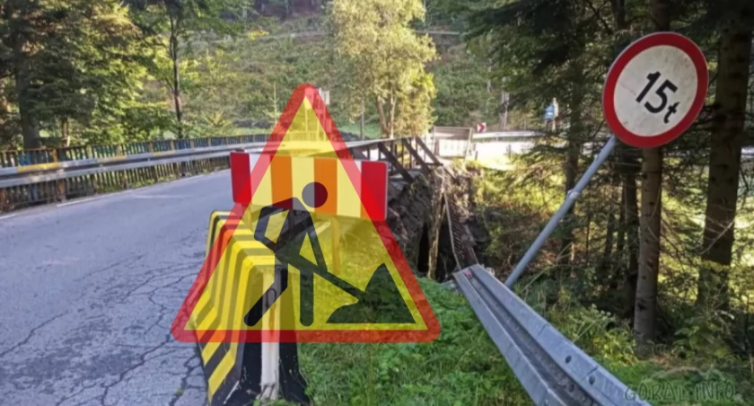 Całkowe zamkniecie drogi od 20.05.24 do 23.05.24 w godzinach od 8:00 do 20:00