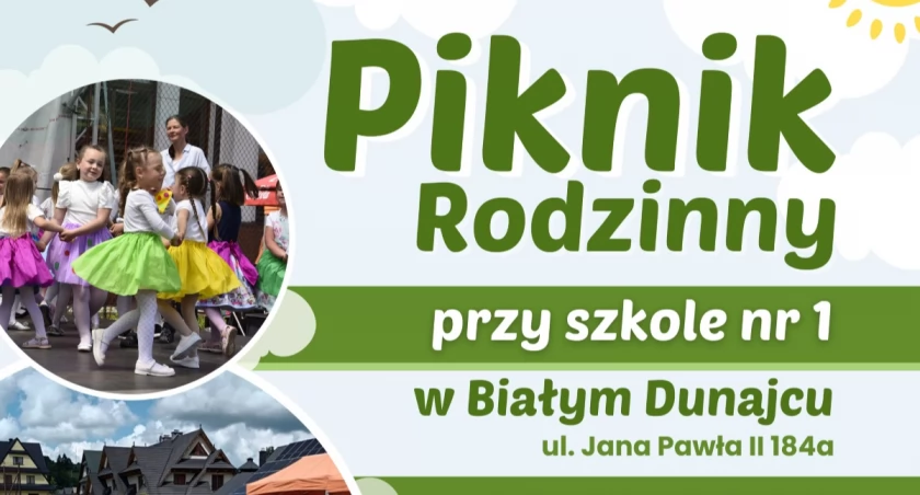 Piknik Rodzinny przy Szkole Podstawowej nr 1 w Białym Dunajcu 