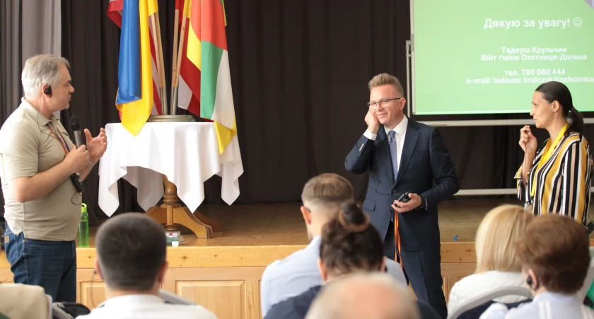 Wizyta studyjna Ukrainy i Ameryki w Gminie Ochotnica Dolna 
