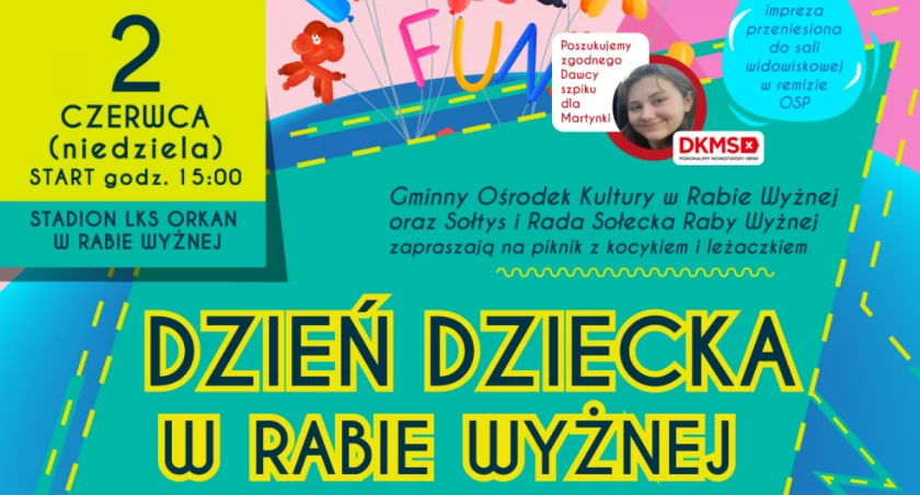 „Wszystkie dzieci nasze są...”- zapraszamy na piknik do Raby Wyżnej