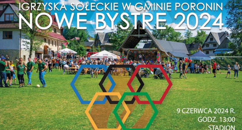 Zaproszenie na Igrzyska Sołeckie w Gminie Poronin
