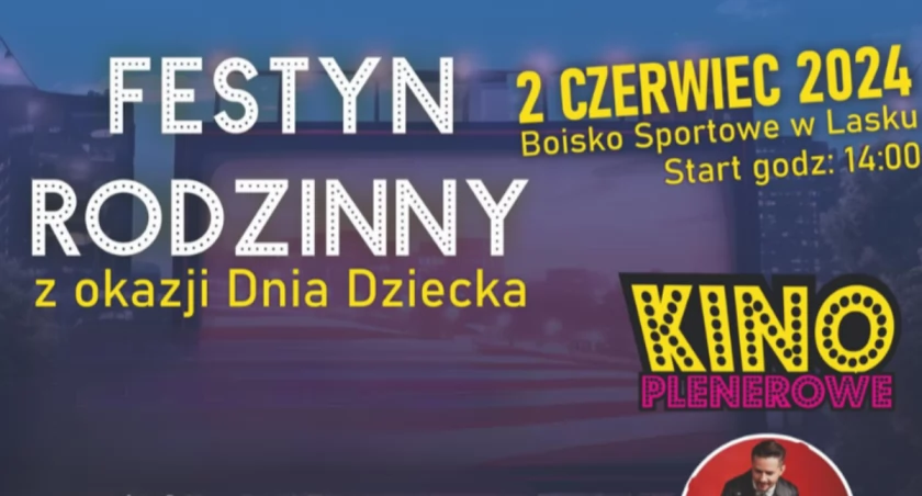 Festyn rodzinny z okazji Dnia Dziecka w Lasku