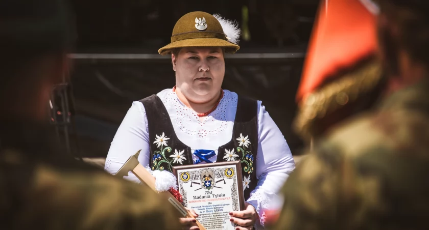 Anna Łapsa wyróżniona tytułem „Honorowego Podhalańczyka” 