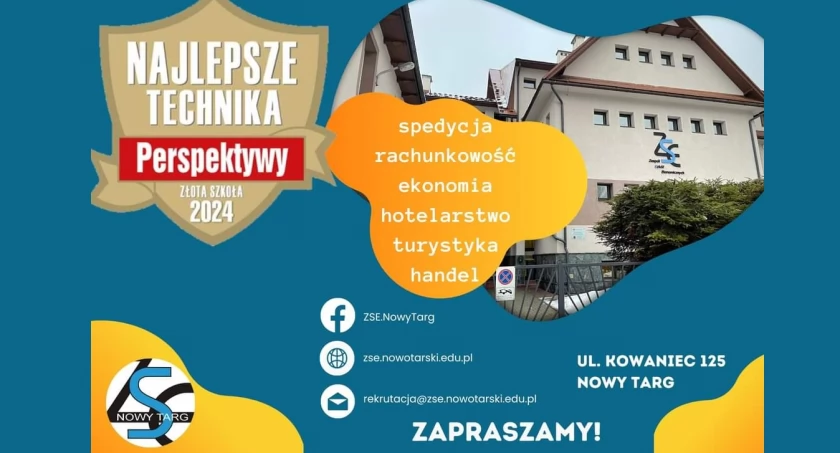 Zespół Szkół Ekonomicznych w Nowym Targu - wizytówka