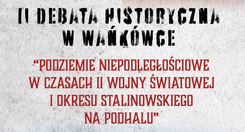 II Debata Historyczna w Poroninie