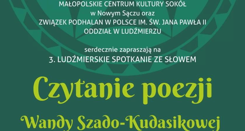 3 Ludźmierskie Spotkanie ze Słowem - czytanie poezji Wandy Szado - Kudasikowej