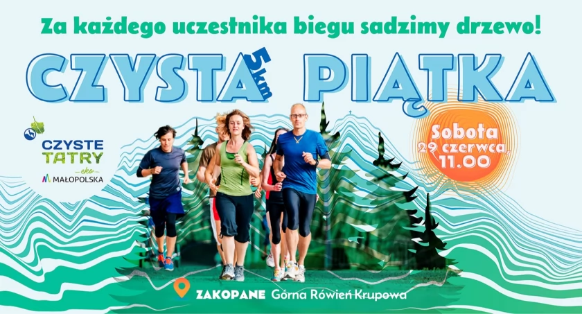 Nowość na Czystych Tatrach – bieg Czysta Piątka dla środowiska