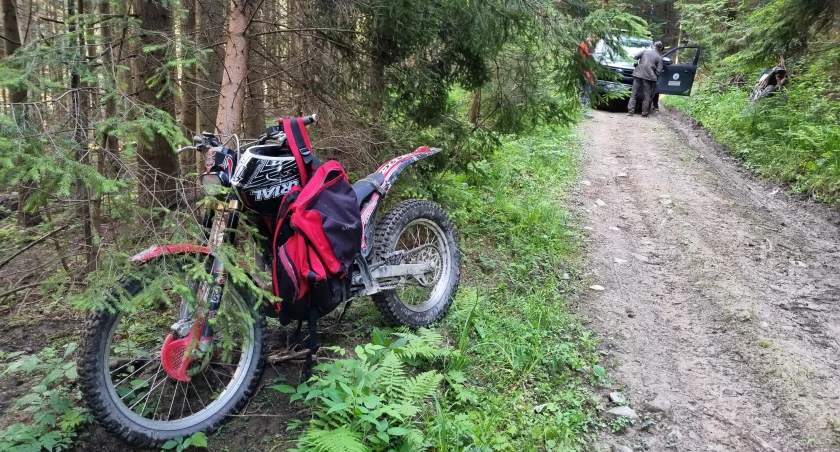  Straż Leśna ukarała motocyklistów