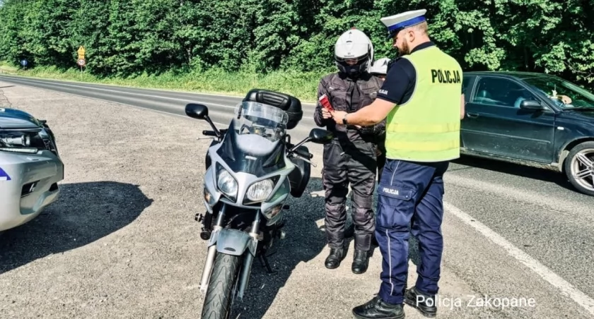 Policyjne działania „motocykliści”