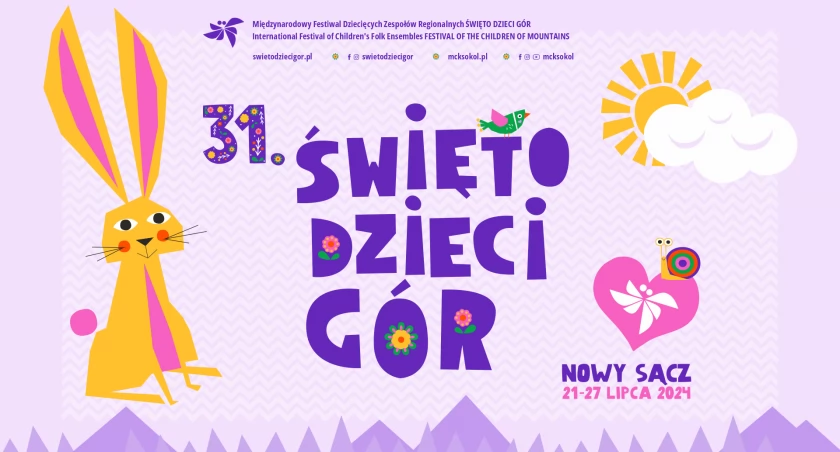 31. Międzynarodowy Festiwal Dziecięcych Zespołów Regionalnych ŚWIĘTO DZIECI GÓR