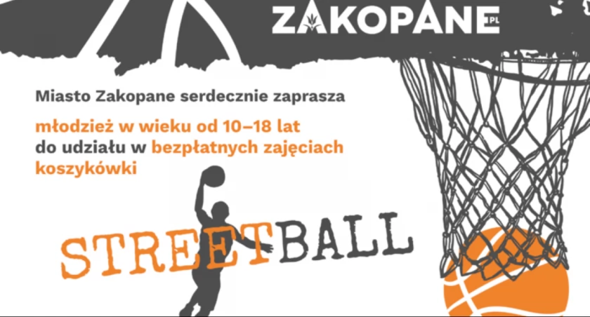 Bezpłatne zajęcia - koszykówka Streetball 