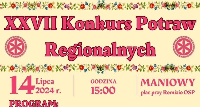 XXVII Konkurs Potraw Regionalnych