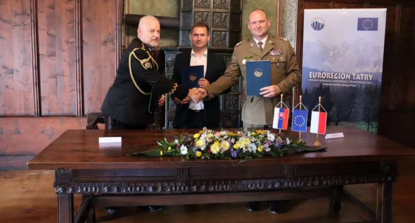 „Bezpieczne i ekologiczne pogranicze” - podpisanie  Umowy partnerskiej