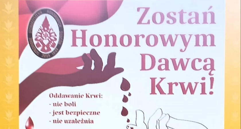 Zostań Honorowym Dawcą Krwi! 