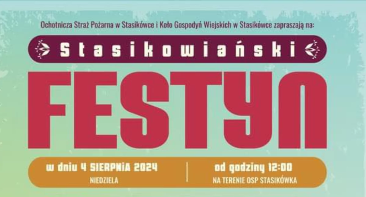 Zapraszanie na Festyn Stasikowiański