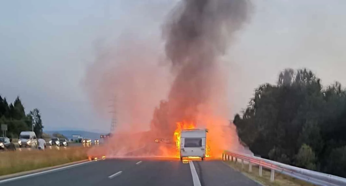 Groźny pożar na zakopiance