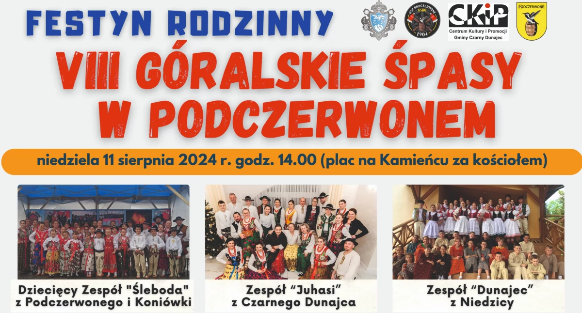 Podczerwone zaprasza na Góralskie Śpasy - festyn pełen atrakcji