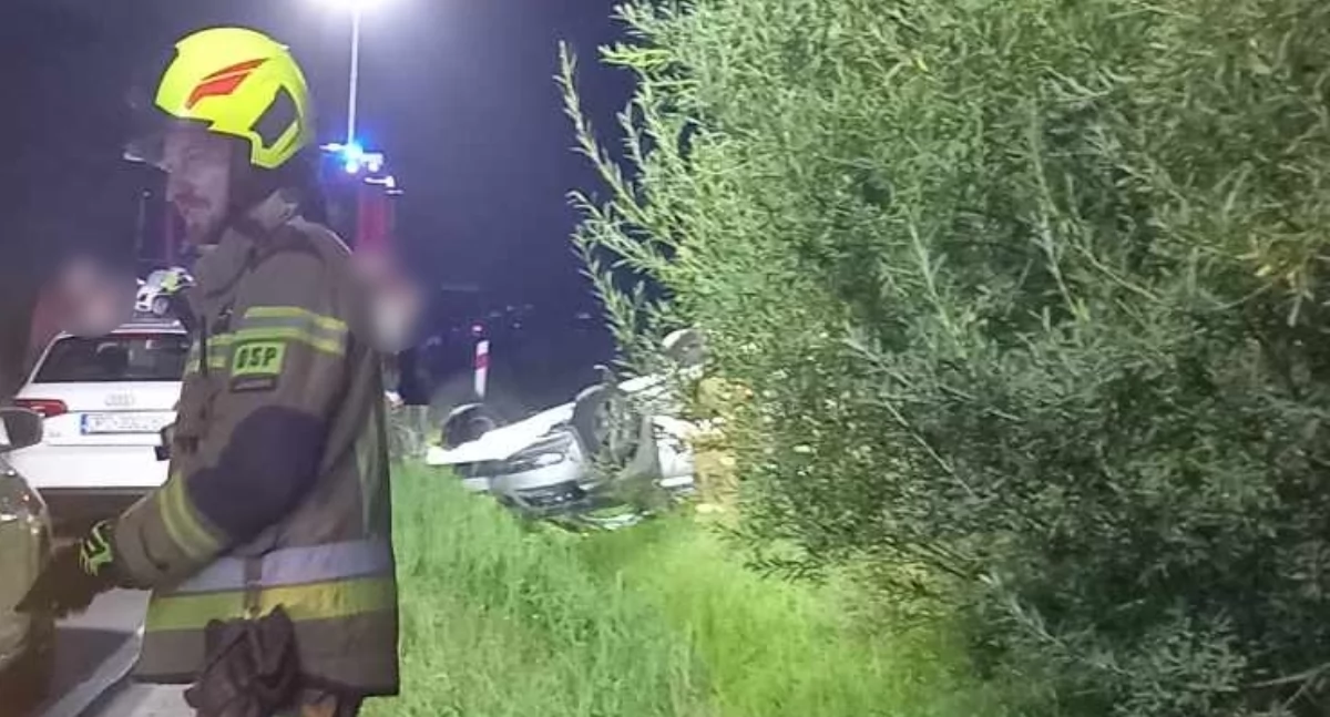 Poszukiwani świadkowie wczorajszego dachowania