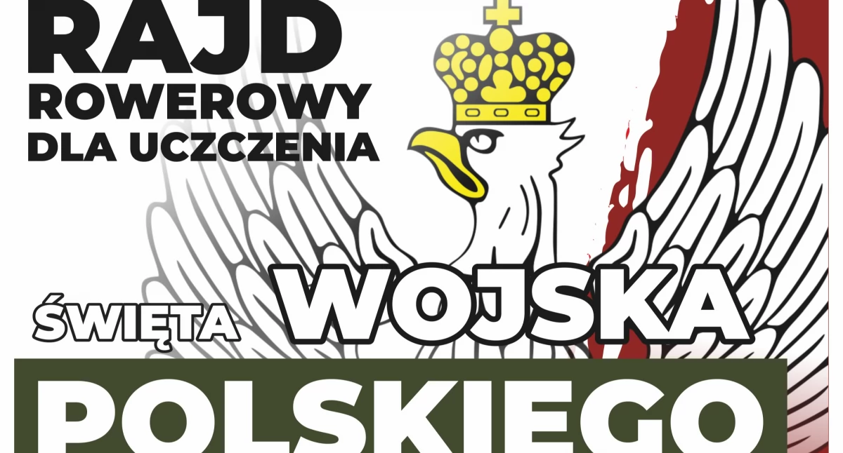 Rowerowy rajd z okazji Święta Wojska Polskiego
