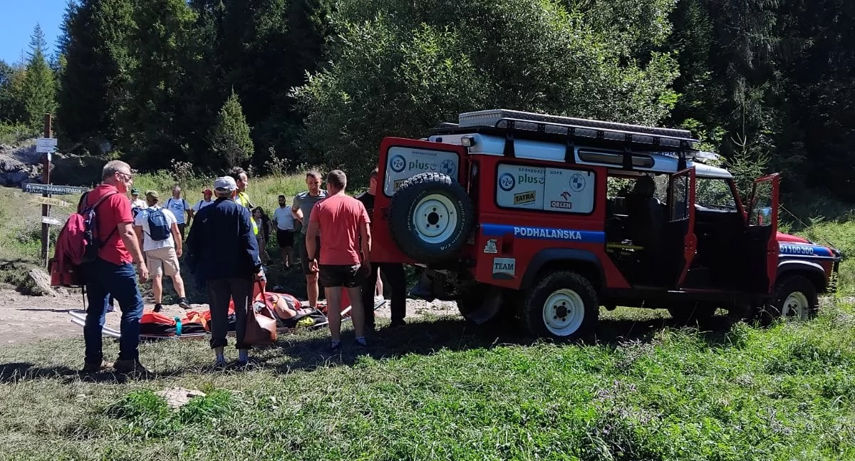 Aktywny weekend ratowników GOPR Sekcja Szczawnica 