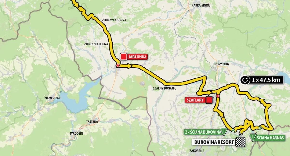 W sobotę 17 sierpnia utrudnienia w ruchu na terenie powiatu nowotarskiego