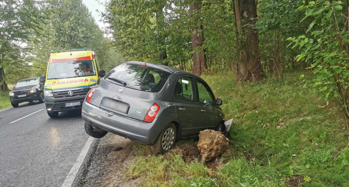 Doprowadził do kolizji i zbiegł