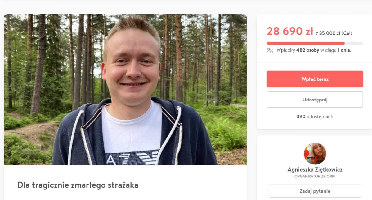 Rodzina tragicznie zmarłego 25-latka walczy o sprawiedliwość - ruszyła zbiórka na pomoc prawną