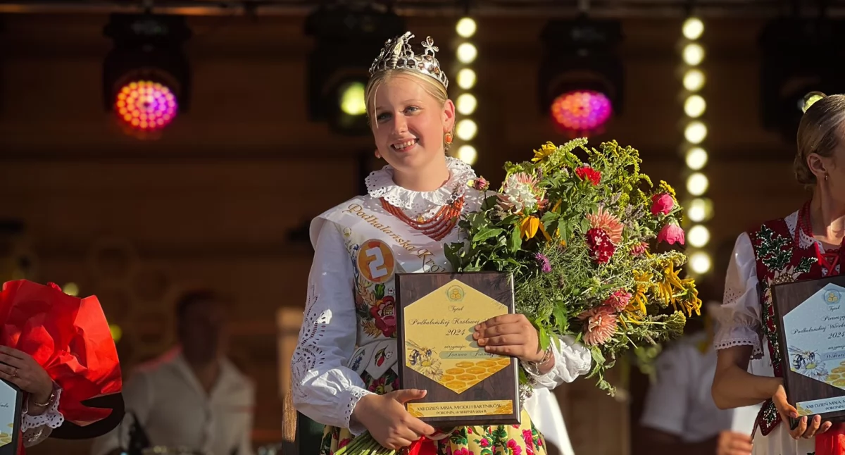 Joanna Franosz z Białego Dunajca Podhalańską Królową Miodu 2024