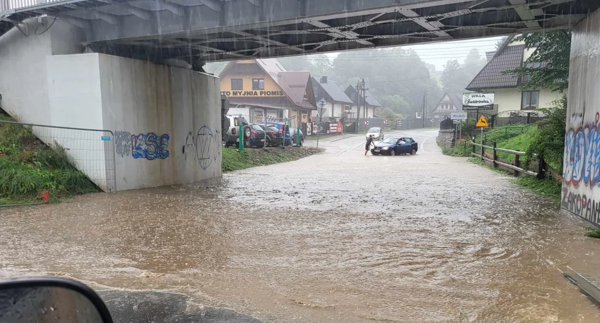 Ulewy na Podhalu 