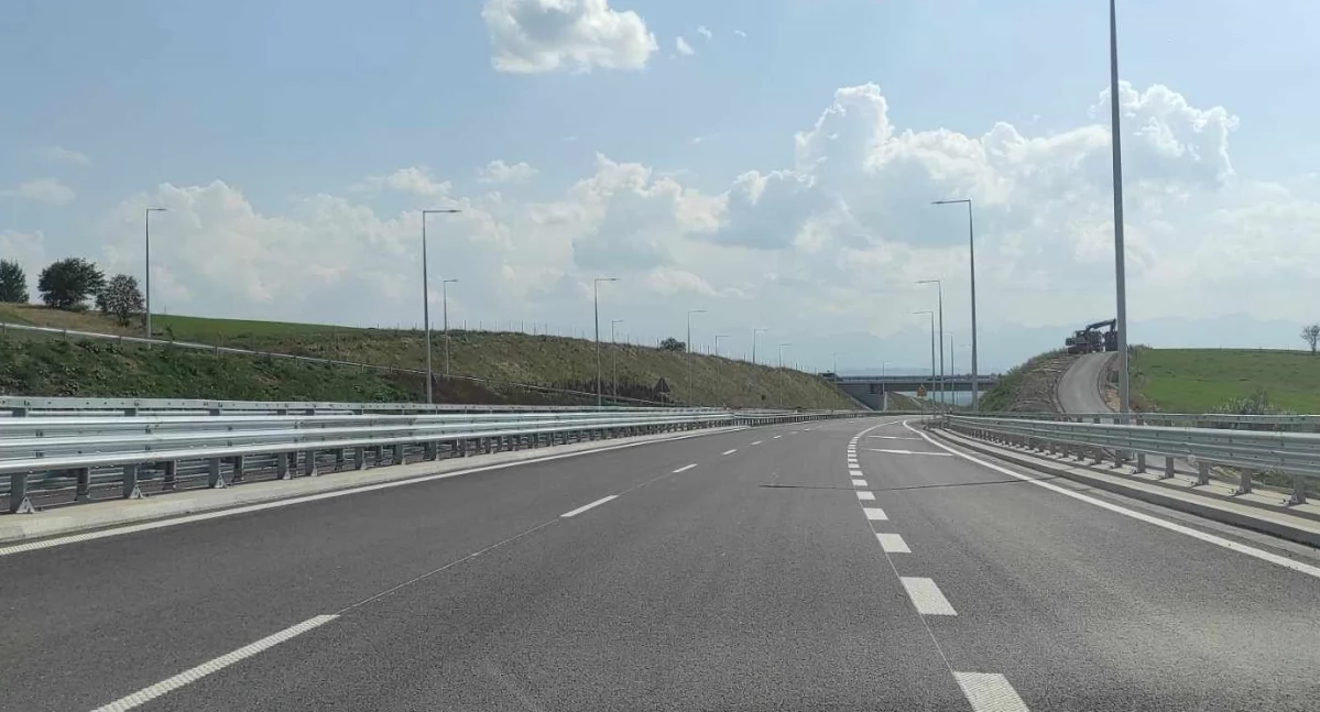 Nowa zakopianka otwarta - z Nowego Targu do Krakowa dwupasmówką