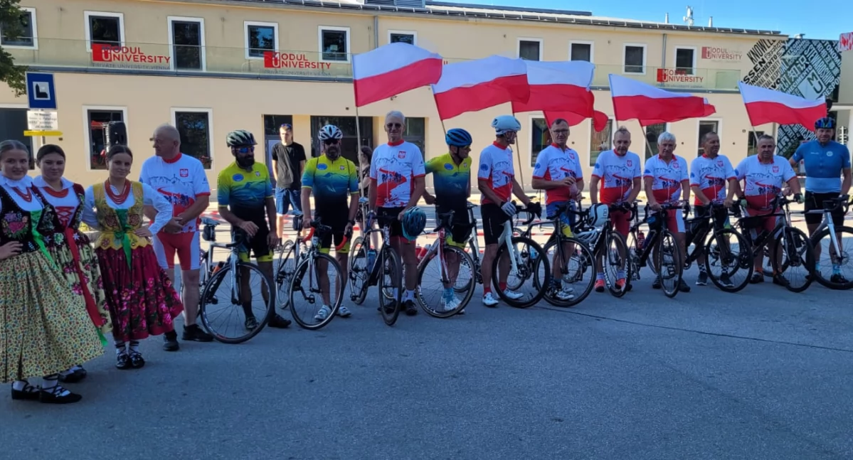 Historyczna wyprawa rowerowa ze Spytkowic na Kahlenberg - w rocznicę Odsieczy Wiedeńskiej