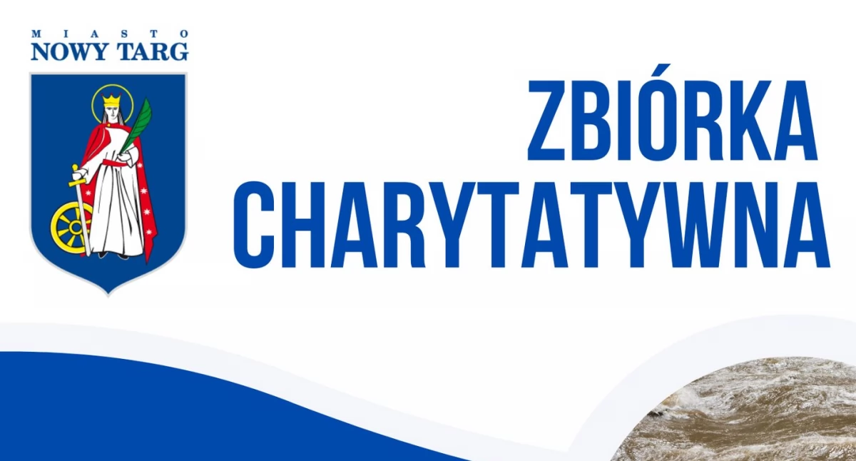 Zbiórka darów dla powodzian - dwa magazyny w Nowym Targu