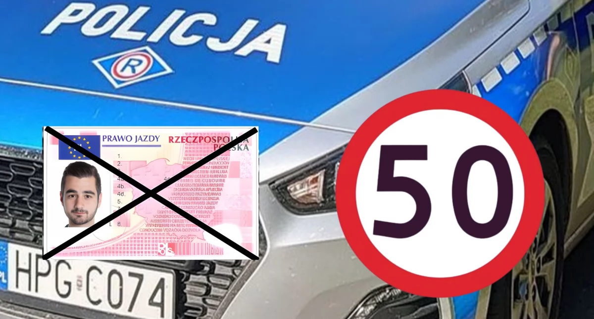 20-latek po raz trzeci stracił prawo jazdy za przekroczenie prędkości