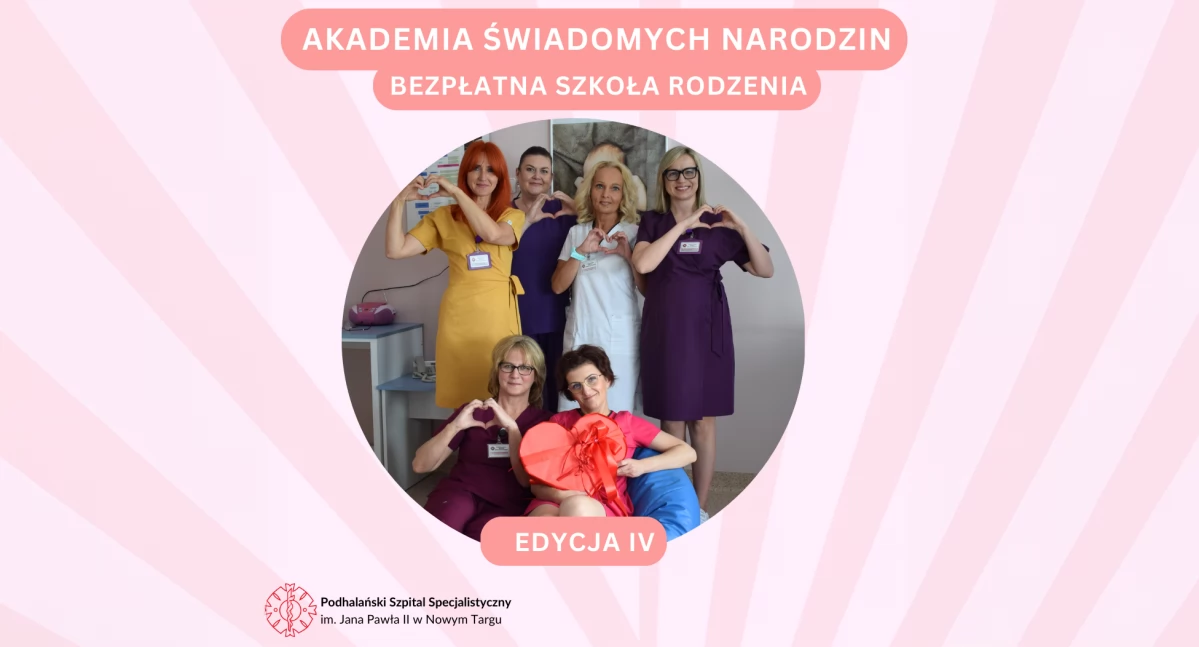 Kolejna edycja Bezpłatnej Szkoły Rodzenia w Podhalańskim Szpitalu Specjalistycznym w Nowym Targu
