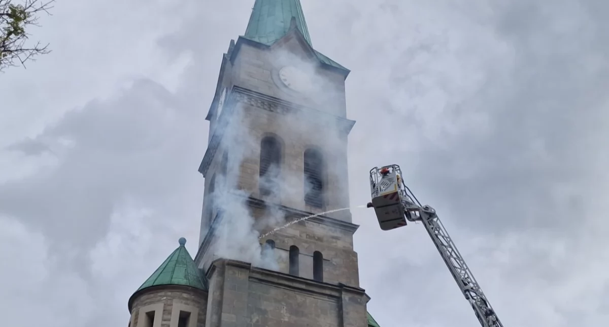 Zakopiańskie Sanktuarium w płomieniach – ćwiczenia ratownicze służb
