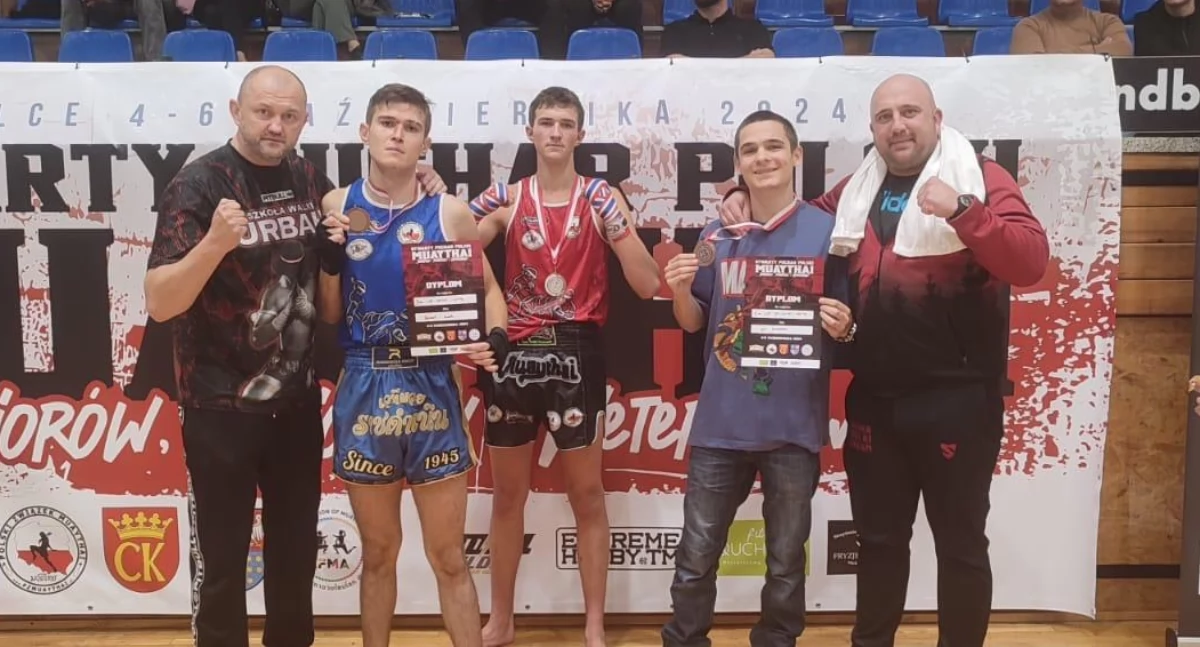Sukces zawodników UKS Urban Nowy Targ na Pucharze Polski Muay Thai