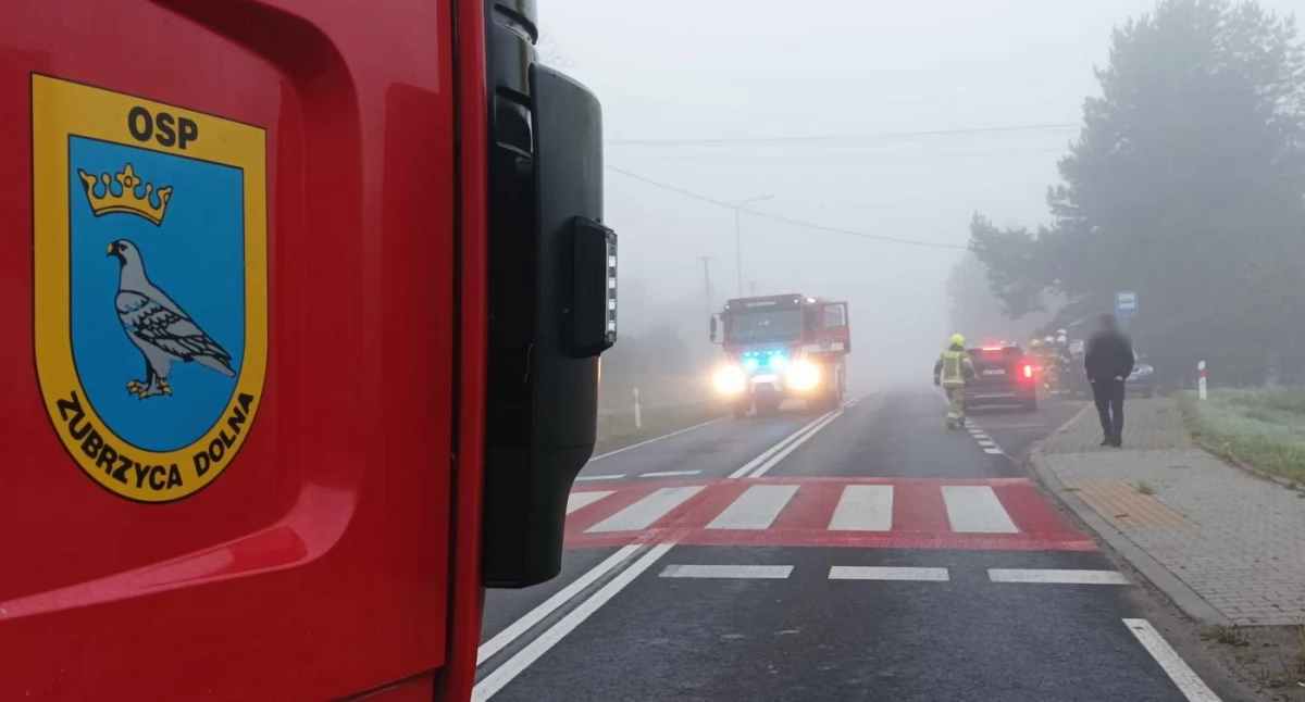Potrącenie 15-latka przez busa na przejściu dla pieszych
