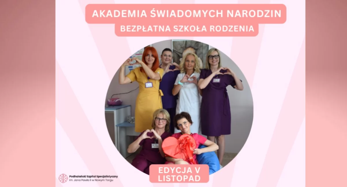 Ciąża, Poród, Noworodek – 5. Edycja Bezpłatnej Szkoły Rodzenia