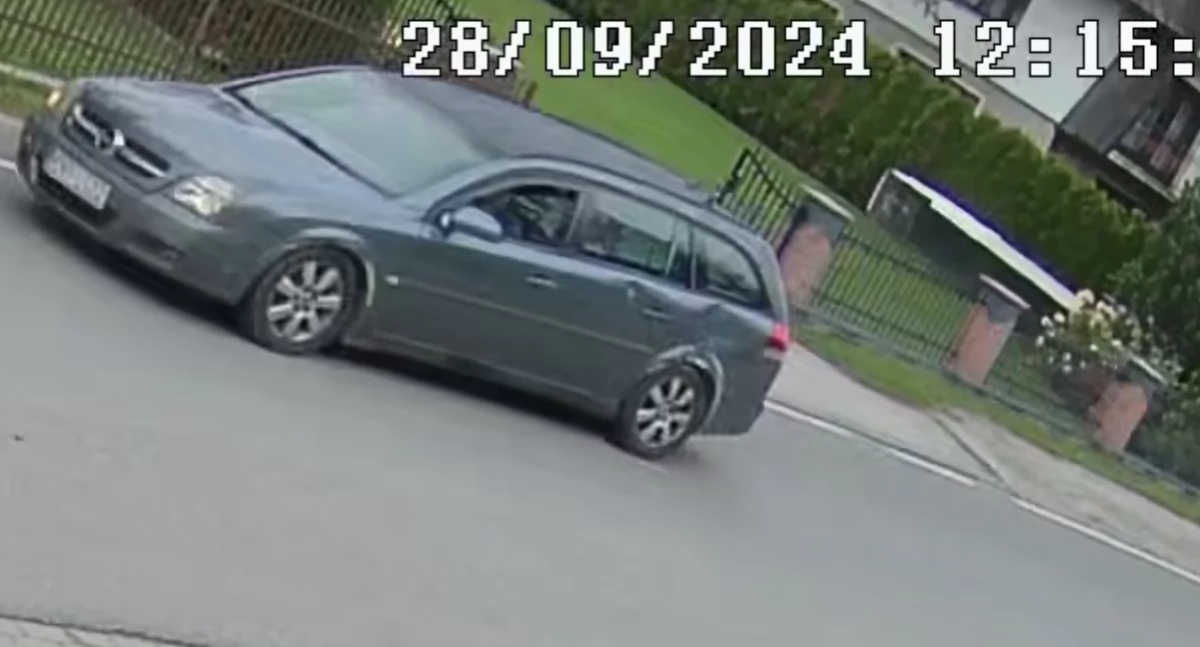 Policja poszukuje sprawcy zderzenia w Klikuszowej – kierowca Opla zbiegł z miejsca zdarzenia