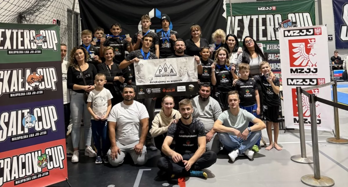  15 Medali dla Podhale Grappling Academy na Salt Cup 2024