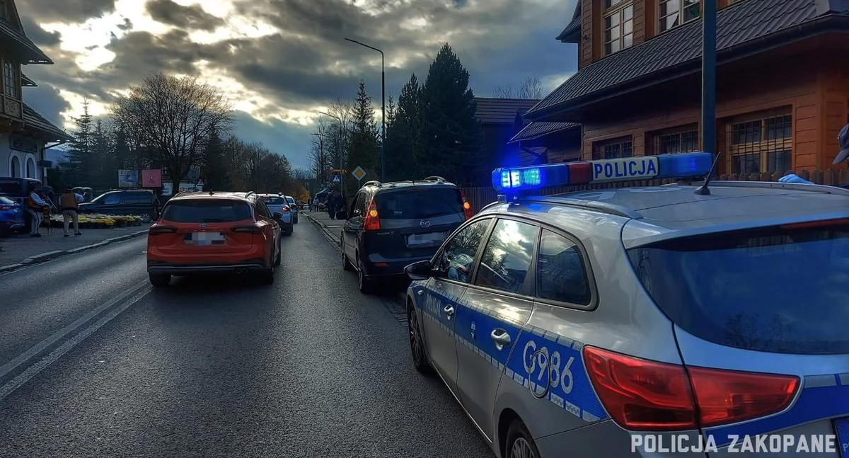 Zatrzymanie nietrzeźwego kierowcy w pobliżu cmentarza