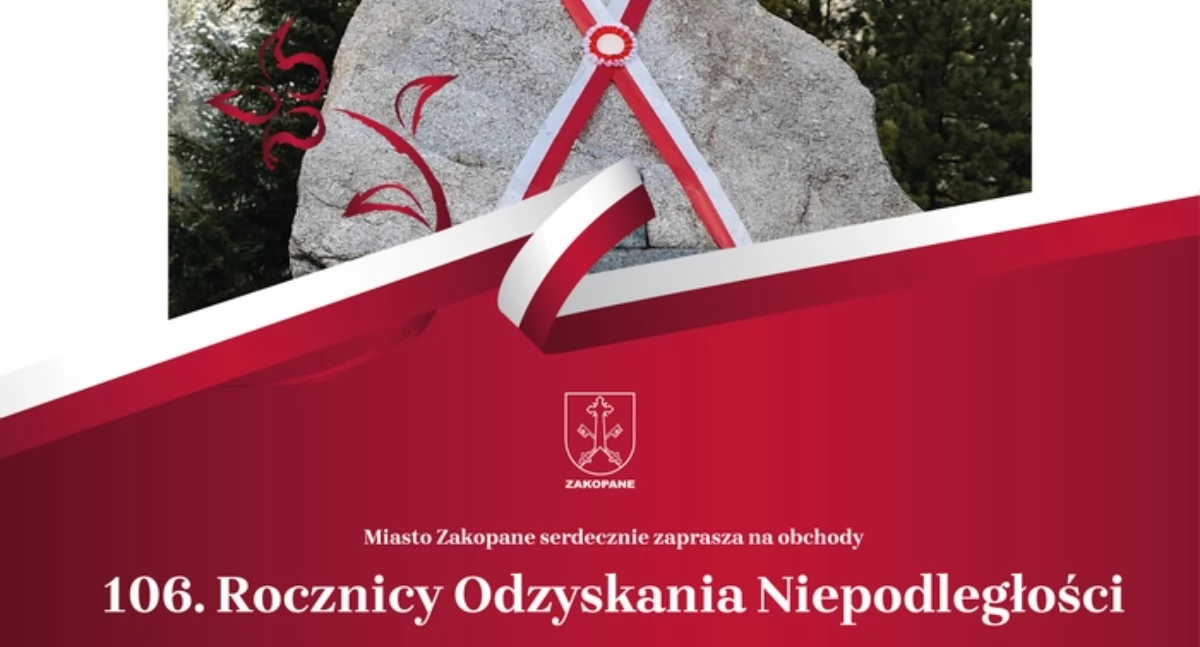 Obchody 106. Rocznicy Odzyskania Niepodległości w Zakopanem