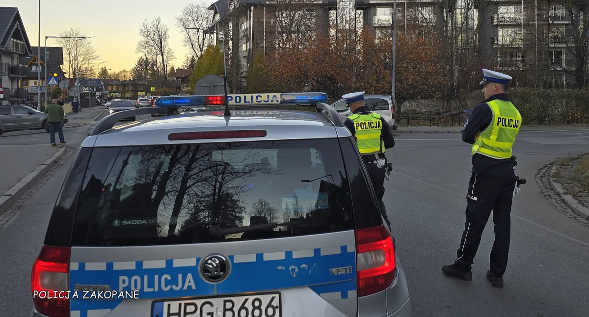 Bezpieczniejszy długi weekend „Wszystkich Świętych” na drogach powiatu tatrzańskiego