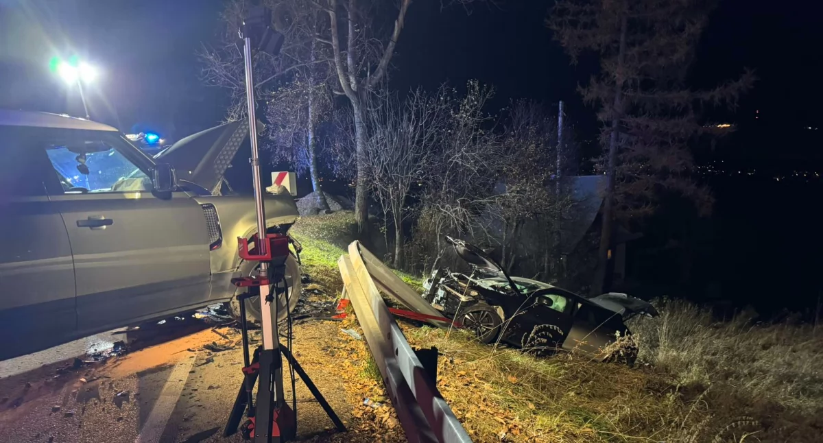 Siedem osób poszkodowanych w czołówce w Zakopanem