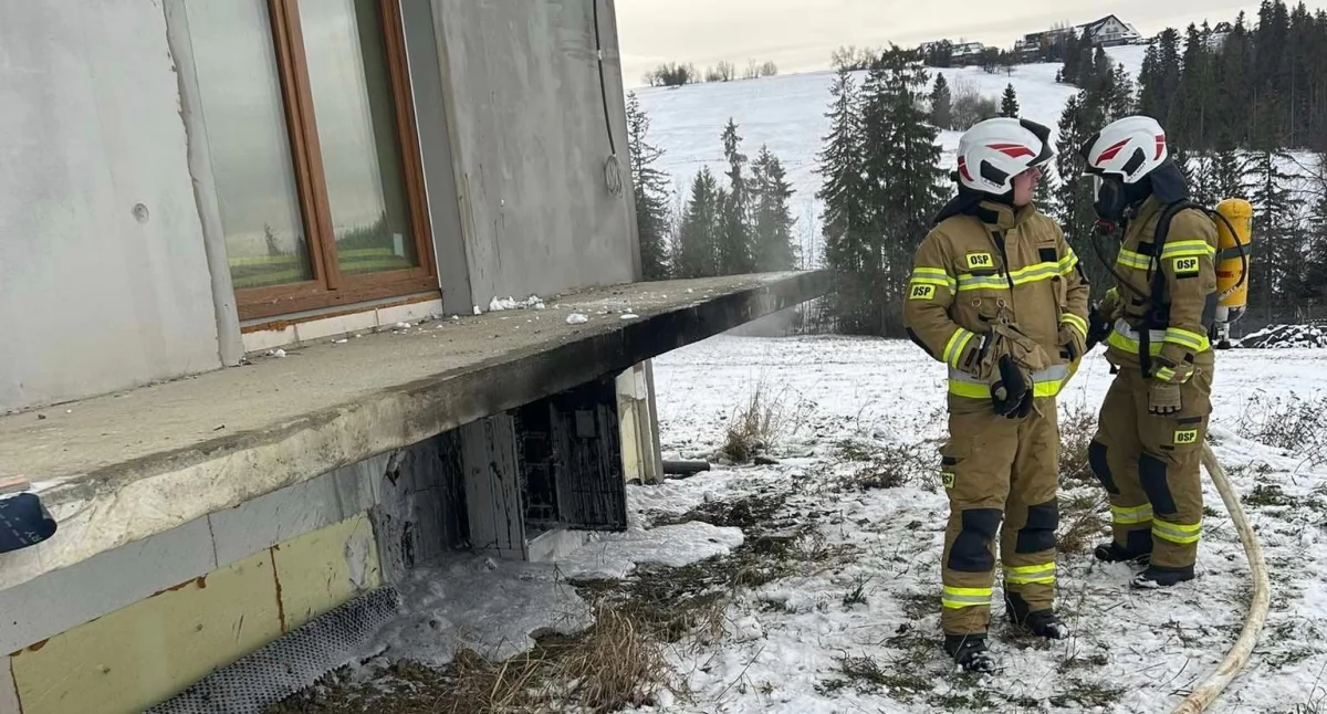 Szybka interwencja strażaków zapobiegła tragedii