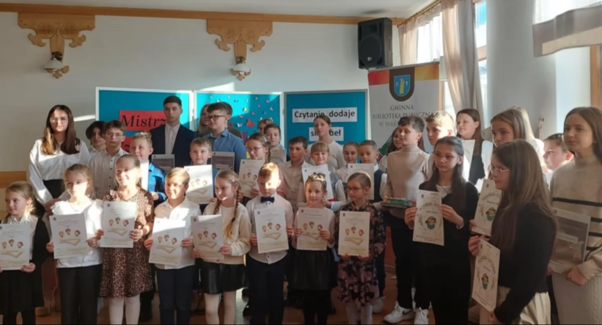XV Gminny Konkurs Pięknego Czytania – sukces młodych mistrzów literatury