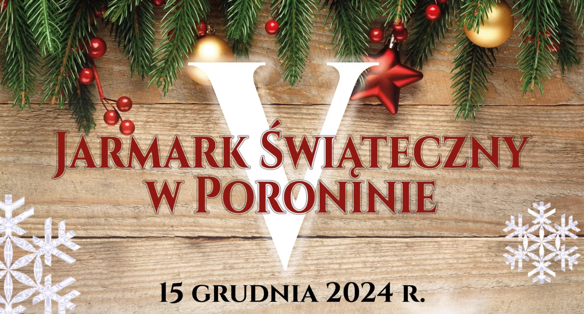 V Jarmark Świąteczny w Poroninie – wyjątkowe wydarzenie już 15 grudnia